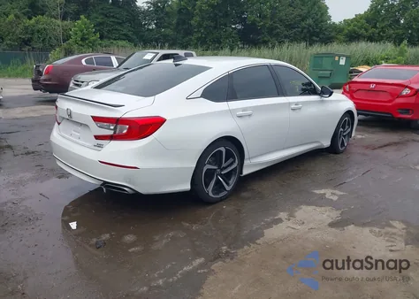 2021 Honda Accord Sport 2.0T z USA, uszkodzony, nr VIN 1HGCV2F31MA016978